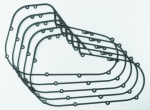 Twin Power 94-06 FLH FLT FXR Models Primary Gasket Replaces H-D 34091-94C 5 Pk on Sale