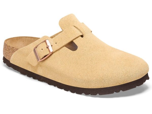 Birkenstock: Boston Latte Cream For Cheap