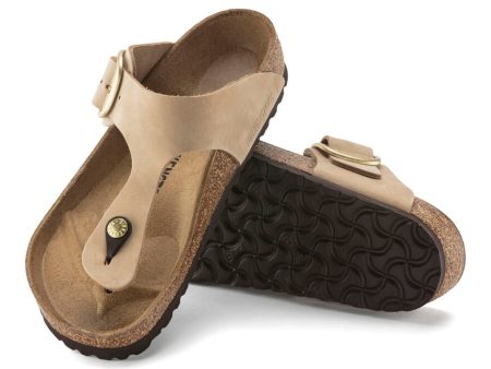 Birkenstock: Gizeh Big Buckle in Sandcastle Fashion