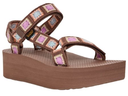 Teva: Flatform Universal Crochet Unwind Hot on Sale