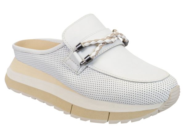 Naked Feet: POLO in WHITE Platform Sneakers Online Sale