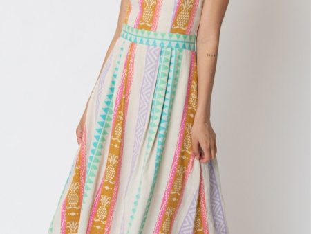 Sound of Spring Midi Dress Cheap