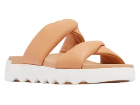 Sorel: Vibe Twist Slide in Honest Beige on Sale