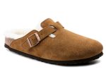 Birkenstock: Boston Shearling REG width in Mink For Cheap