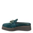 Naked Feet: ELECT in EMERALD Platform Mules Online now