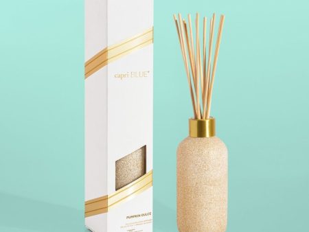 Pumpkin Dulce Glam Reed Diffuser 8 oz Fashion