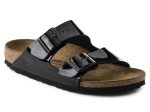 Birkenstock: Arizona Birko-Flor Patent in Black For Sale