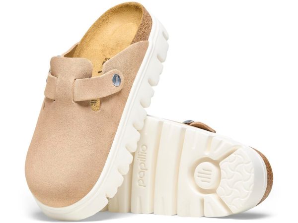 Birkenstock: Boston Chunky Warm Sand For Discount