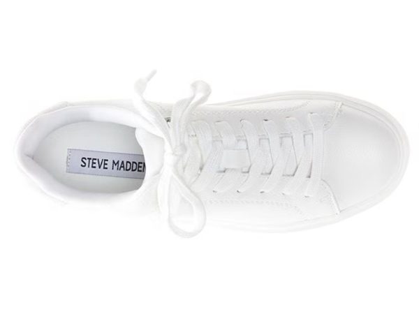 Steve Madden: Charlie in White Suede Cheap