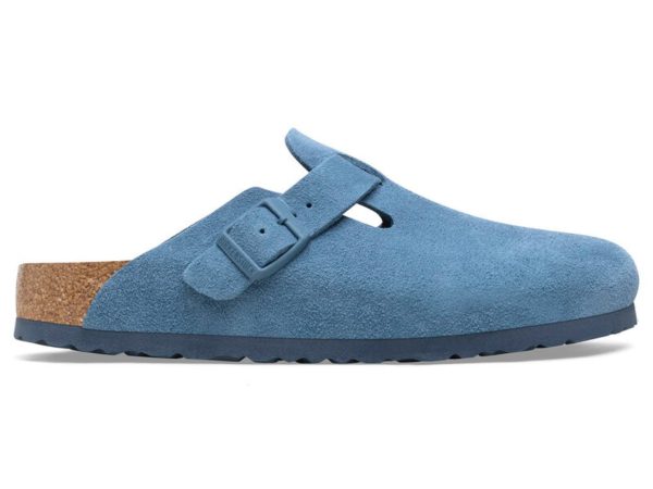 Birkenstock: Boston in  Elemental Blue Discount