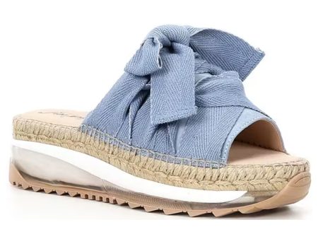 Free People: Chapmin Sport Sandal in Denim Fashion