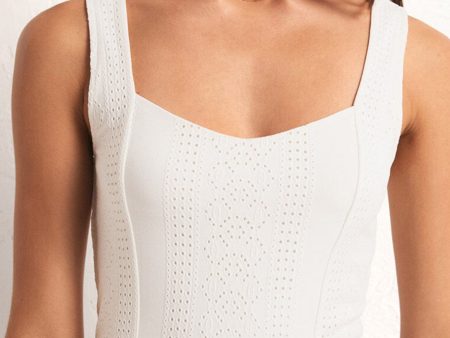 Z Supply: Zaria Knit Eyelet Top Discount