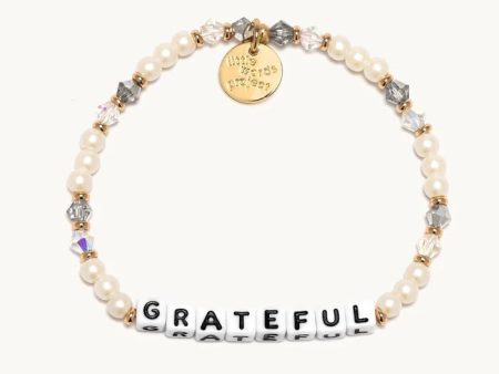 Little Word Project:  Grateful  Bracelet Hot on Sale