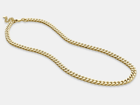 Cuban Chain Necklace ANK075GD Supply